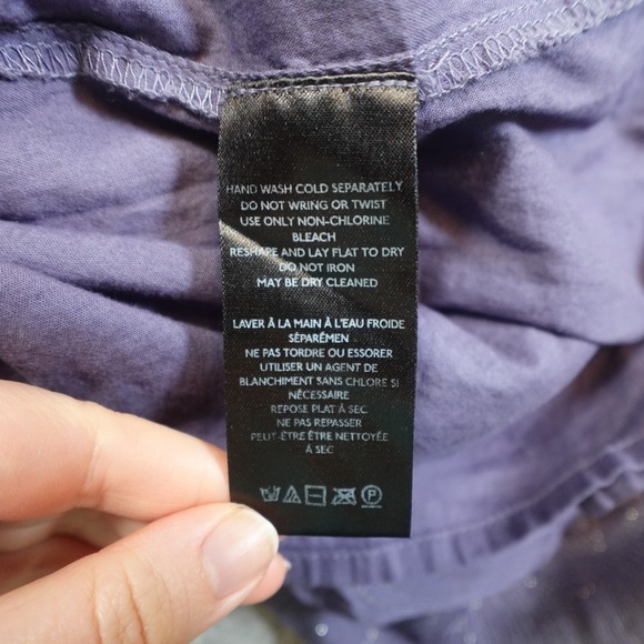 Anthropologie Dress Womens Small Somerset Maxi Lurex Edition Purple Metallic - Picture 4 of 12